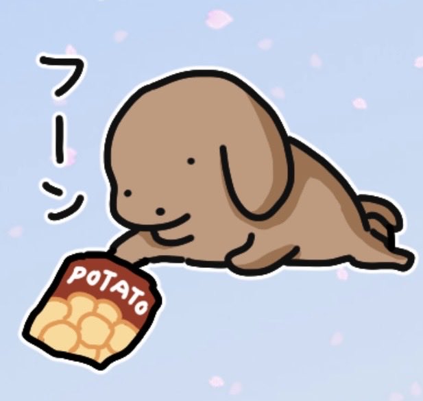 inuthegoodness's tweet photo. フンフン♪フーン♪🌸

(※ﾌｨｸｼｮﾝです）
 #こいぬスタンプ https://t.co/RzD8ly64GF
