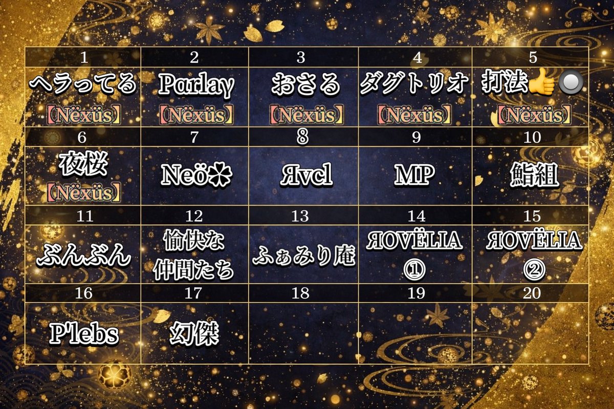 愼丸【Nëxüs/Neö✿ 総代表🐉】 tweet media