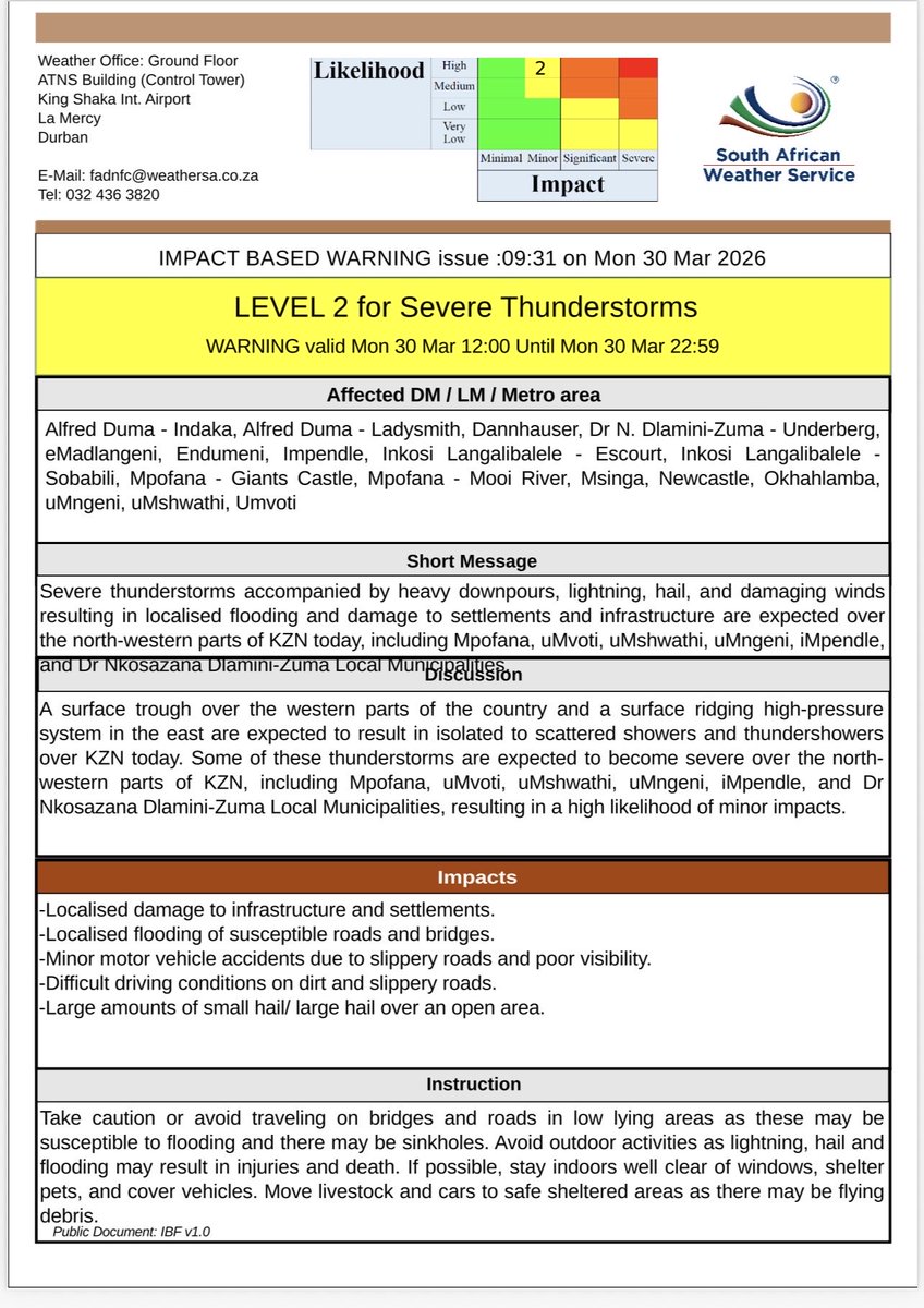 uMngeni Local Municipality tweet media