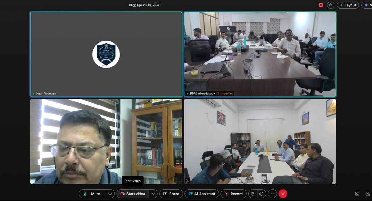 NACIN, Vadodara tweet media