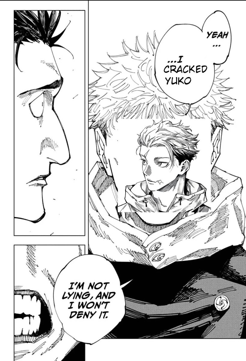 Yes.
I cracked <a href="/THE_FR0ZEN_ST4R/">|| ⚙️MINI URAUME (?) | 🕊️ 2|| (parody)</a>.
I'm not lying, and I won't deny it.

#jjklarpgame #jjklarpgames