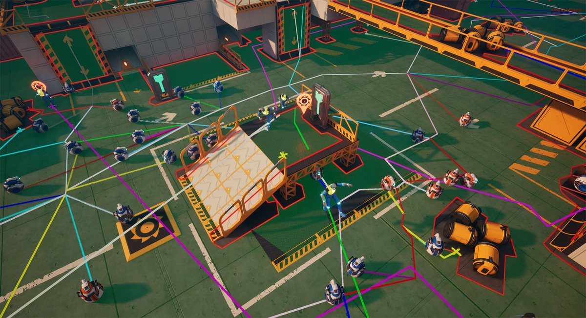 HavokBuzz's tweet photo. Your character AI looks great in profiling. Then gameplay happens.
CPU spikes, frame hitches, and immersion breaking character behavior.
Async navigation processing spreads the load across multiple frames for smooth high performance updates. https://t.co/udSOYLGXPS https://t.co/GiwDaHSwb8