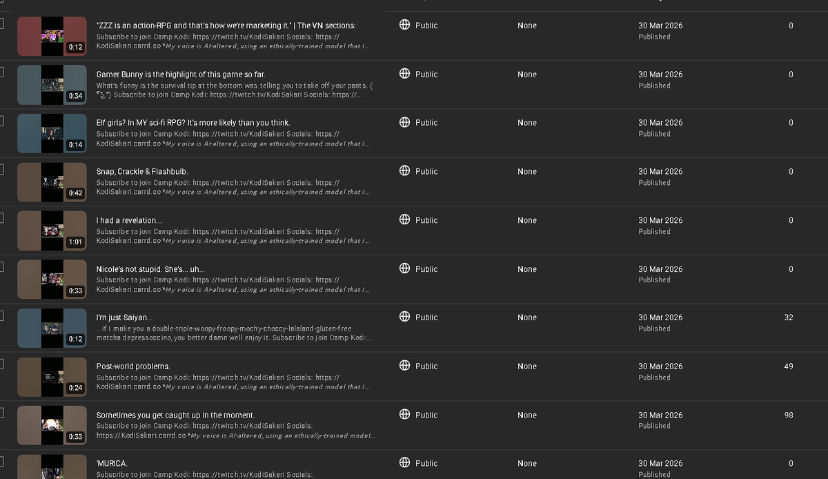 The funny thing about posting on TikTok or YouTube Shits is that you very quickly expose the platforms' biases - quicker views means you can immediately spot how fucking sensitive these pathetic nannies are.