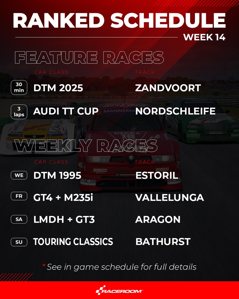 RaceRoom tweet media