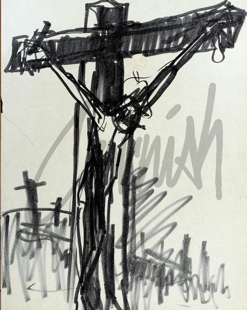 NormanSCornish's tweet photo. Examples of deep symbolism in Cornishs work depicting the crucifixion. https://t.co/Y01x1iJW3H