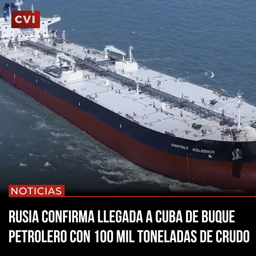 🇷🇺 🇨🇺 #Rusia reafirma su compromiso de contribuir a sostener servicios vitales para la estabilidad del pueblo de #Cuba, en medio del bloqueo severísimo de EE.UU. 
Desde #SantiagoDeCuba expresamos gratitud hacía el pueblo y gobierno de Rusia por su firmeza y determinación.