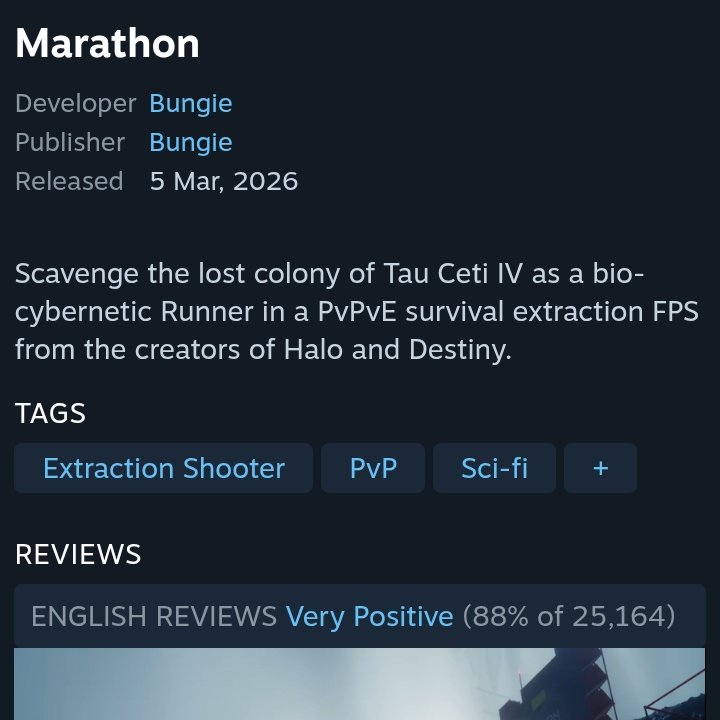 Momon140763's tweet photo. @IGN Marathon is the best shooter since Titanfall 👍 https://t.co/WC9WAbvndZ