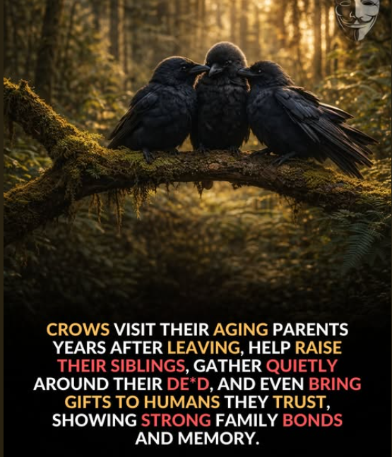 RGWritesFantasy's tweet image. Crows have a stronger family bond than many humans 

#crows #wildifematters #birdsmatter #family