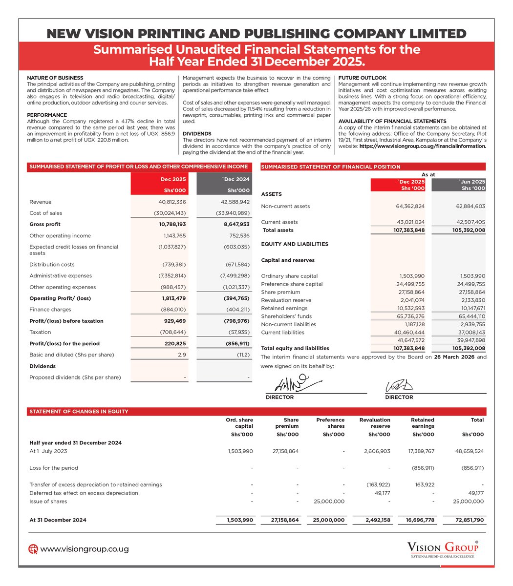 Uganda Securities Exchange tweet media