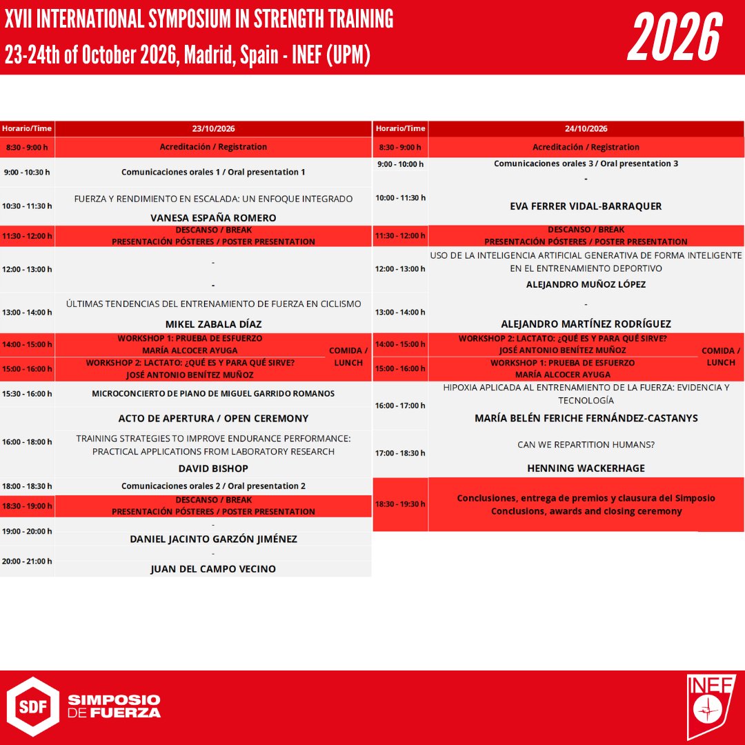 SimposioFuerza's tweet photo. Belén Feriche, one of the leading experts in training under hypoxic conditions, will be at the 17th International Symposium on Strength Training with her presentation:
“Hypoxia and Strength Training: Scientific Foundations, Technology, and Practical Applications.”🏔️💪 https://t.co/JeqvbdLTjM