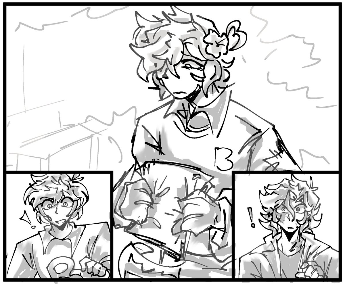 Still writing + drawing chapter 2 help

Oh and, new artstyle for those that haven't seen it

#bobandbosip #bobandbosipfanart #EternityAU