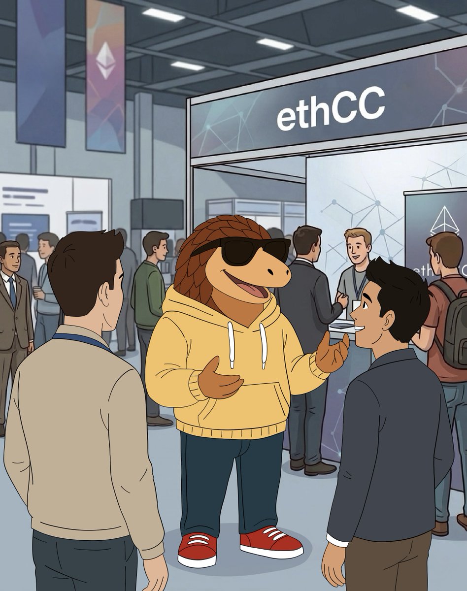 pangolindex's tweet photo. Good morning Cannes 🇫🇷

Pangolin is coming to @EthCC.

Builders, partners, and innovators, let’s meet, talk, and build together.

See you there. 🔺 https://t.co/8tcJLFLVCY