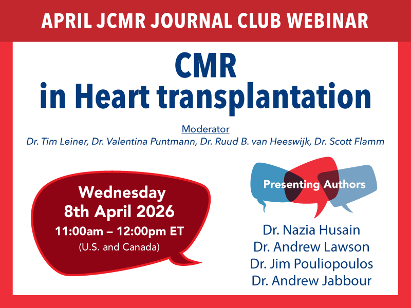 Society for Cardiovascular Magnetic Resonance tweet media