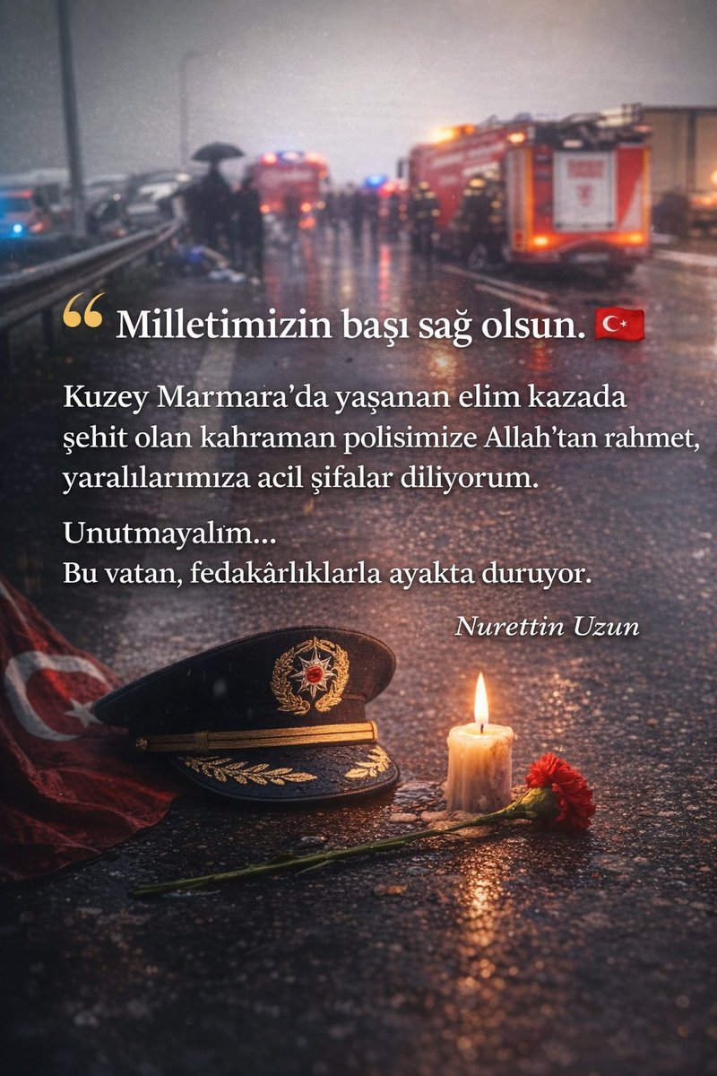 #KuzeyMarmara
#Polisimiz
#BaşımızSağOlsun
#GeçmişOlsun
#DualarımızSizinle
#Vatanİçin
#Fedakârlık