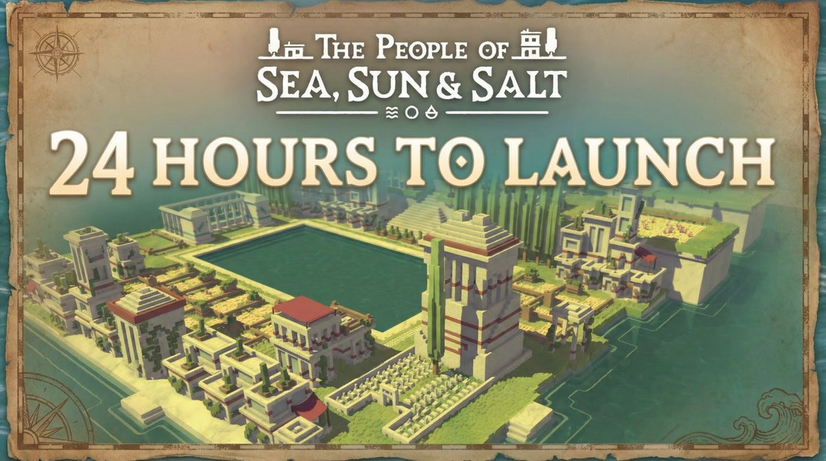 tRockGame's tweet image. Tomorrow.

The People of Sea, Sun &amp;amp; Salt 🌊🏝️

Your island is waiting.

Wishlist 👉 cutt.ly/vtbOWJ4u

#indiegame #citybuilder #simulation #gamedev #Steam
