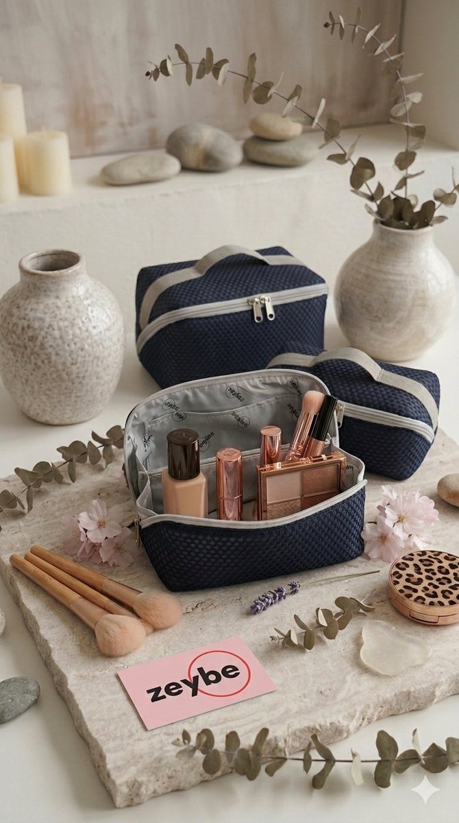 Aradığını bulmak için çantanın içinde kaybolma.
Tüm makyaj ve bakım ürünlerin tek yerde, düzenli ve ulaşılabilir.
Evde, seyahatte, çantanda…
Düzen artık zahmet değil, standart.

🌐 Online sipariş: zeybe.com.tr
📞 İletişim: 0533 313 31 21
#zeybe #organizer