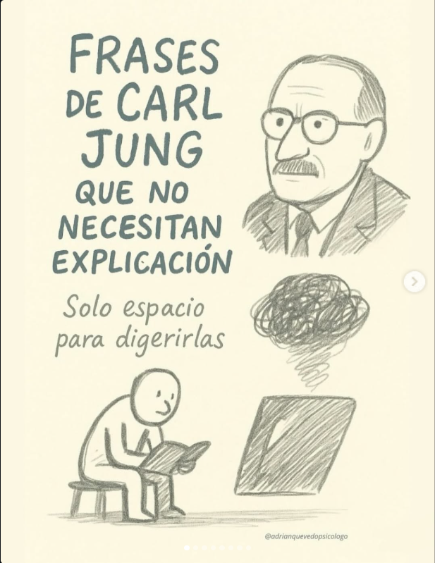 7 Frases de Carl Jung con un profundo significado: