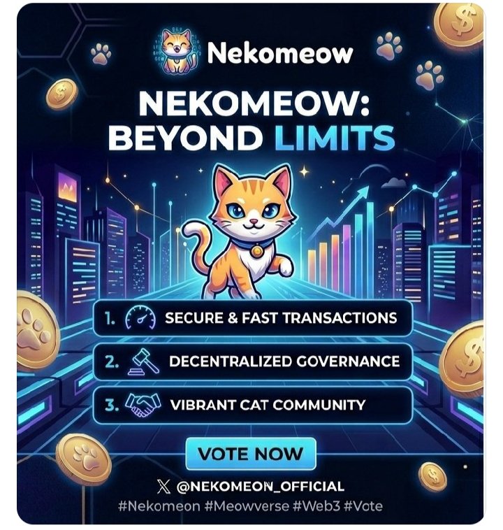 IamCryptoGuru1's tweet photo. 🐱 Join the MEOWvolution!
NekowMeow Token is building a strong community and growing daily 📈
Be part of something big 💥
#NekowMeow #Web3 #CryptoTrend

0x103c164727572d7a0be8021f3d9274f0eb9f4cf8 https://t.co/t6UesqqRfz