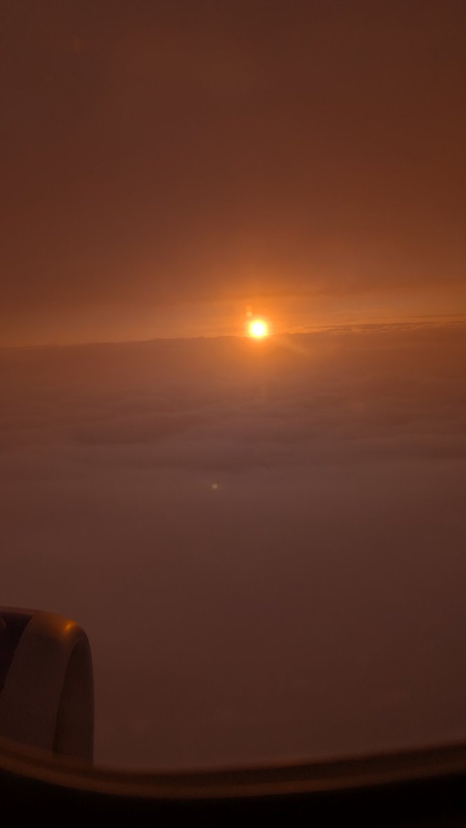 Sunset above the clouds kind of day...