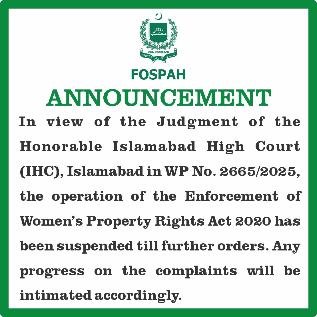 Federal Ombudsperson-Protection Against Harassment tweet media