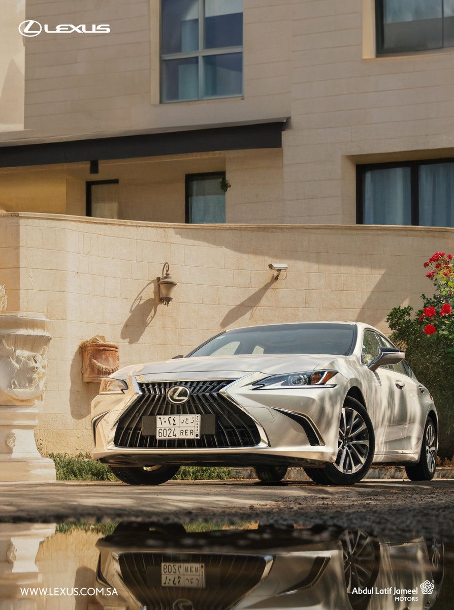 LexusKSA's tweet image. انعكاس يجسد الابداع وحضور يملأ المكان 

#LexusES

#لكزس #لكزس_السعودية