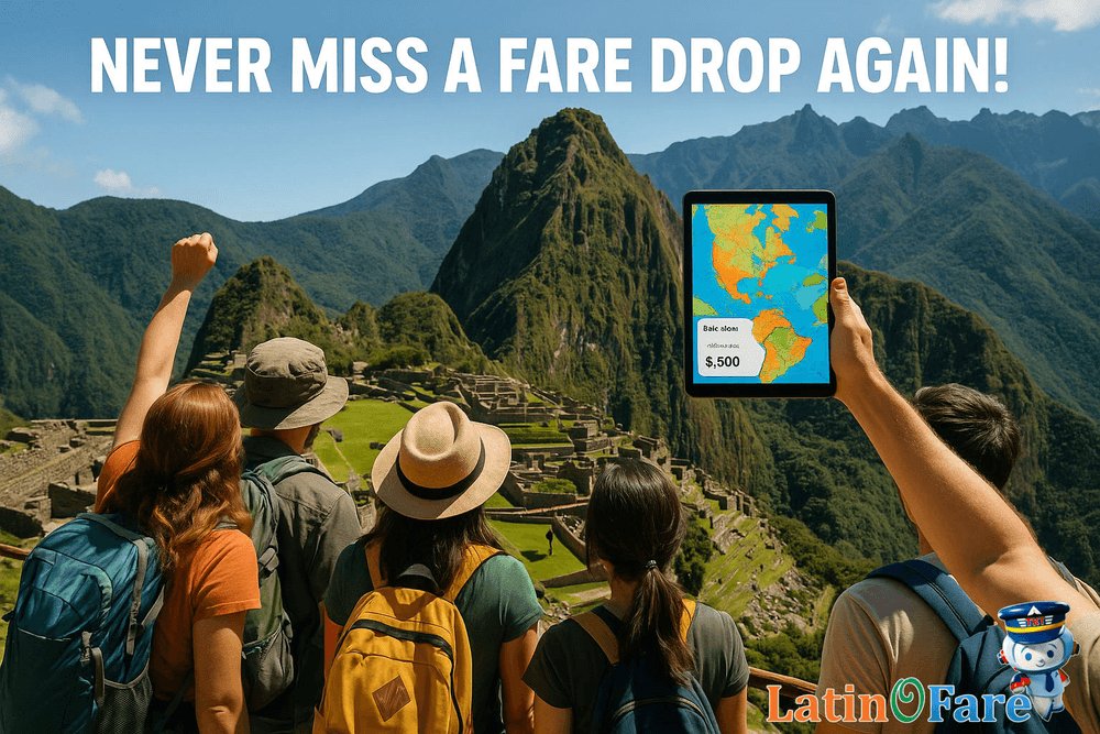 LatinOFare's tweet image. Never overpay for flights again! Discover the top fare alert apps and tips to catch every deal for your next big adventure: latinofare.com/muy-miles/usin… #FareAlerts #FlightDeals #CheapFlights #TravelApps