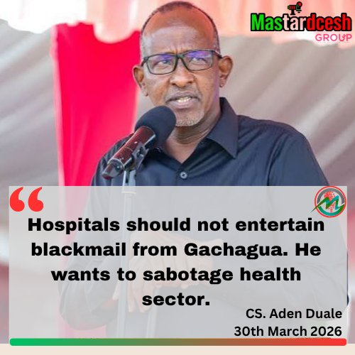 DrJuma_M's tweet photo. Kama Kuna Kitu Gachagua ashawai Shika makende ya Ruto,Ni iyo story ya SHA,Riggy G told Hospitals to request all their Payments from SHA Because SHA Will collapse in 6 months,Riggy G did this knowing Duale and His Fuhrer have already Looted Every coin from SHA Kitty and when hospitals come knocking,there is no money to pay them and SHA CAN Actually fall,Hahaha Apa ni CHESS.