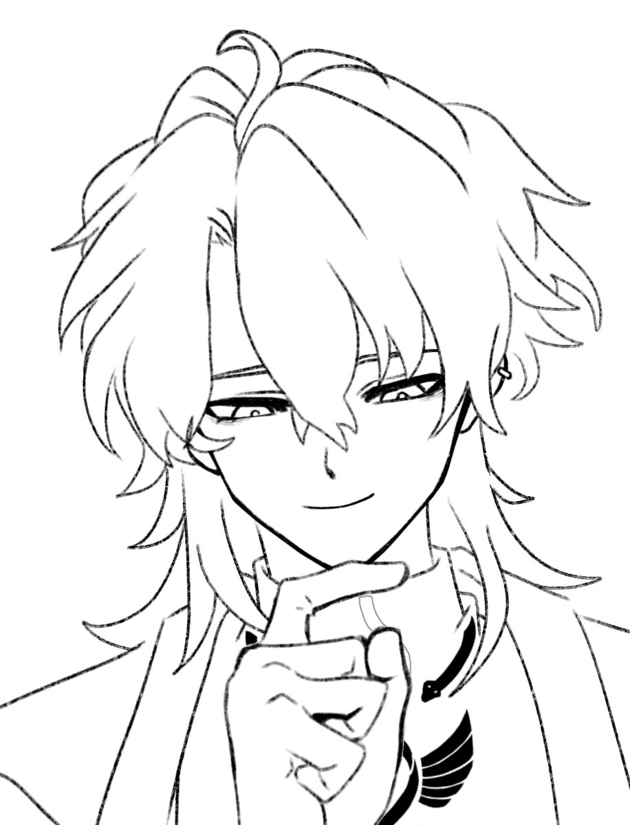 Drawing babygirl Luuk.