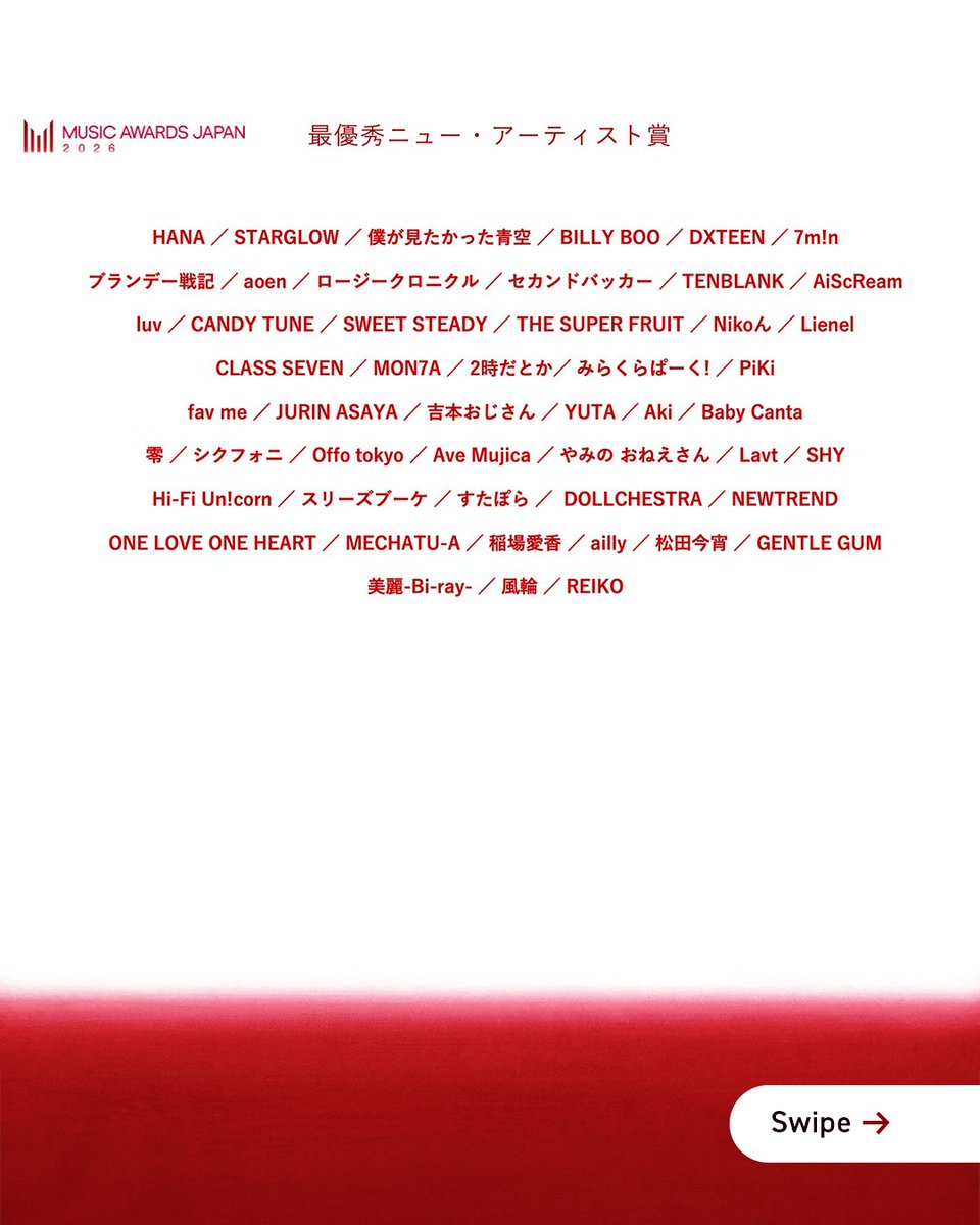 MUSIC AWARDS JAPAN公式 tweet media