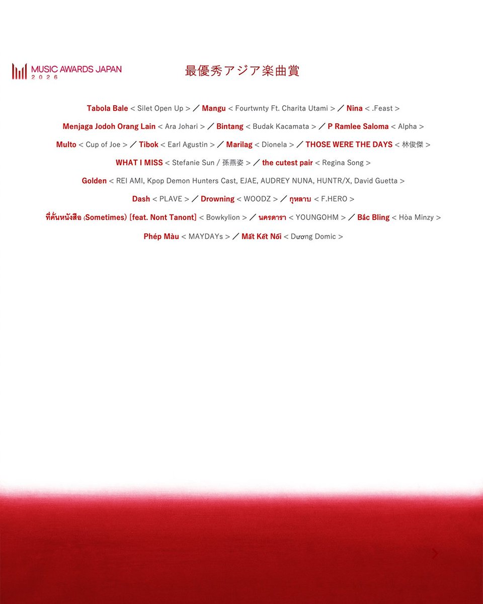MUSIC AWARDS JAPAN公式 tweet media