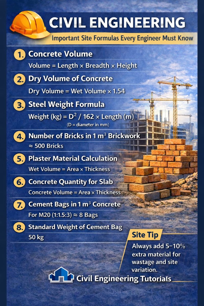 CIVIL Engineering  Tutorials tweet media