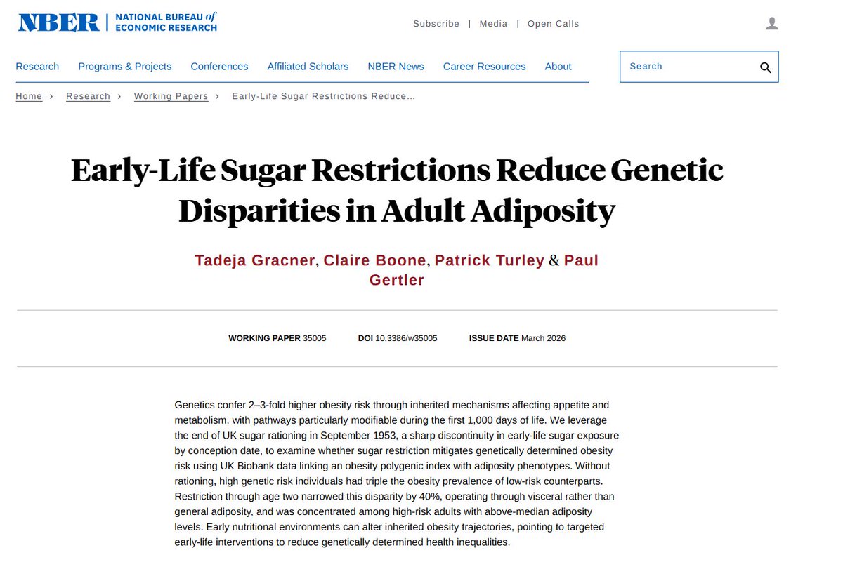 Not a headline to expect while browsing economic literature 🤔