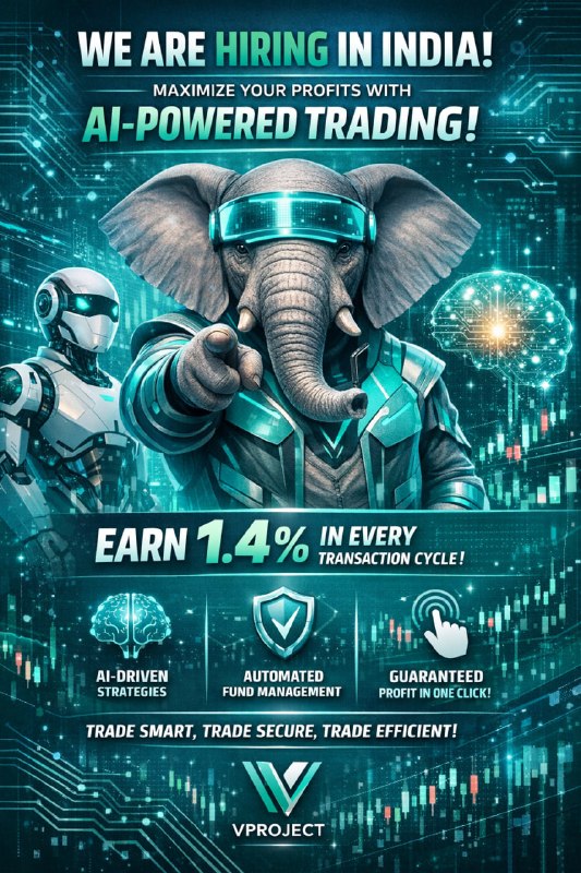 inca5613_inca's tweet photo. Earn extra income using AI — no experience needed, just willingness to learn 📷 📷 What We Offer: 📷 Automated AI system 📷 ~1.4% per transaction 📷 Start from ₹500 📷 Flexible (anytime, anywhere) #VProject #AITrading #SmartInvestment #PassiveIncome https://t.co/9sHzgDArgB
