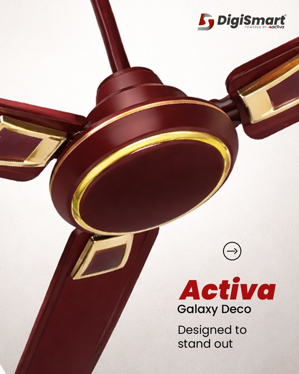 DigiSmartElect's tweet image. Why choose between style and performance when you can have both? A fan that looks good, runs smoothly, and keeps your space comfortable, that’s all you really need.
#StyleMeetsPerformance #SmartCooling #StayCoolStayStylish #ModernLiving #DigiSmart