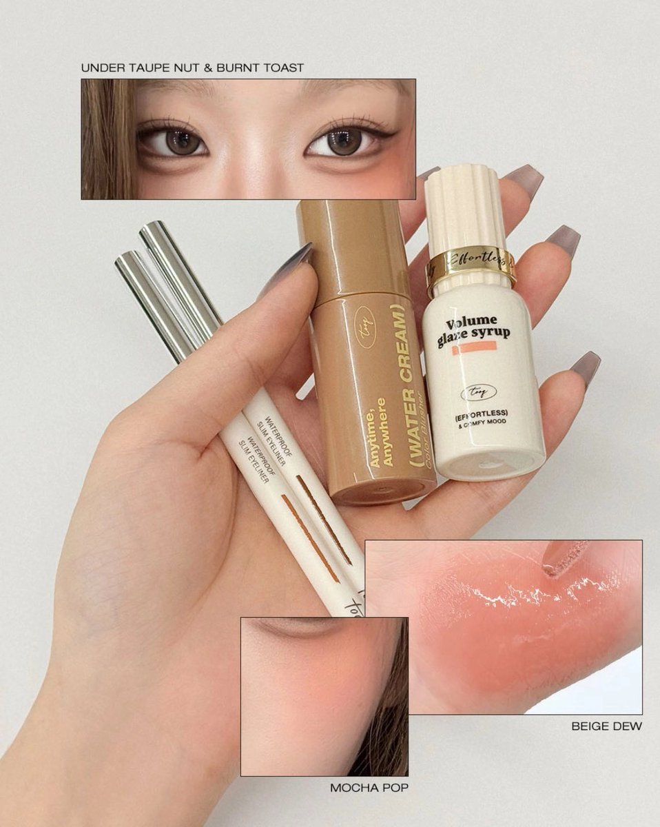 krr_ontheground's tweet photo. 3月からオリヤンで先行販売中の𝙏𝙤𝙤𝙦新作💄⊹⁺
ブルベ/イエベ問わず肌なじみのいい淡めカラーが揃ってるからこの春に大重宝するの間違いない...🥺グロスよりのちゅるちゅるテクスチャーでどんなメイクにも似合うからいつもポッケに忍ばせてる💞 https://t.co/gjzEG7nhZD