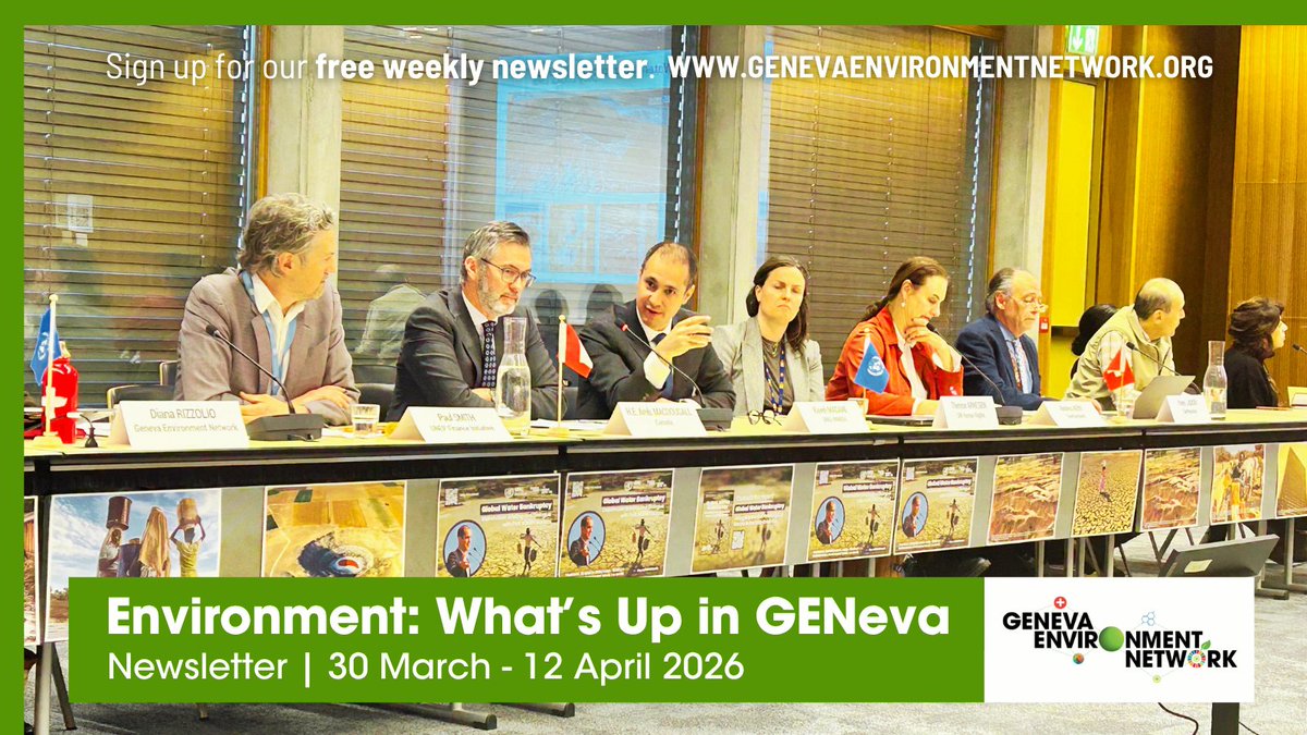 GENeva Environment Network tweet media