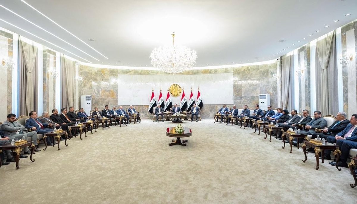 zoomnewskrd's tweet image. #LATEST: Iraq’s Parliament has set April 11 for a session to elect the country’s next president, following a meeting between its Presidency and the heads of parliamentary blocs - Statement 

📸: Iraqi Parliament