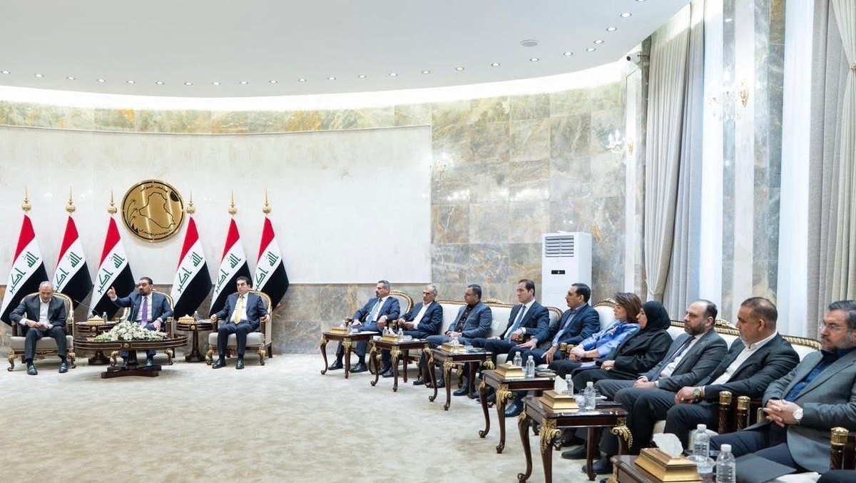 zoomnewskrd's tweet image. #LATEST: Iraq’s Parliament has set April 11 for a session to elect the country’s next president, following a meeting between its Presidency and the heads of parliamentary blocs - Statement 

📸: Iraqi Parliament