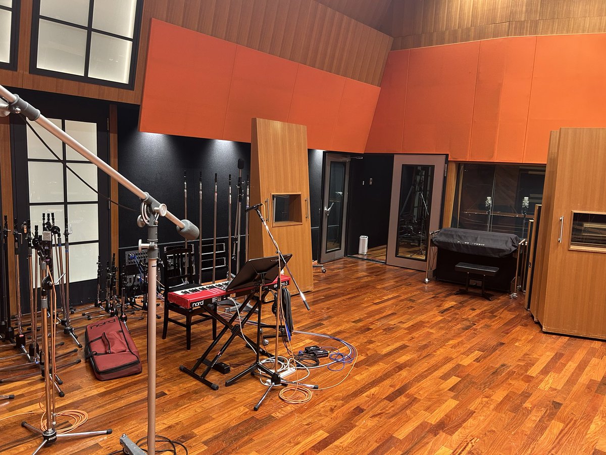 今日はレコーディング🎹