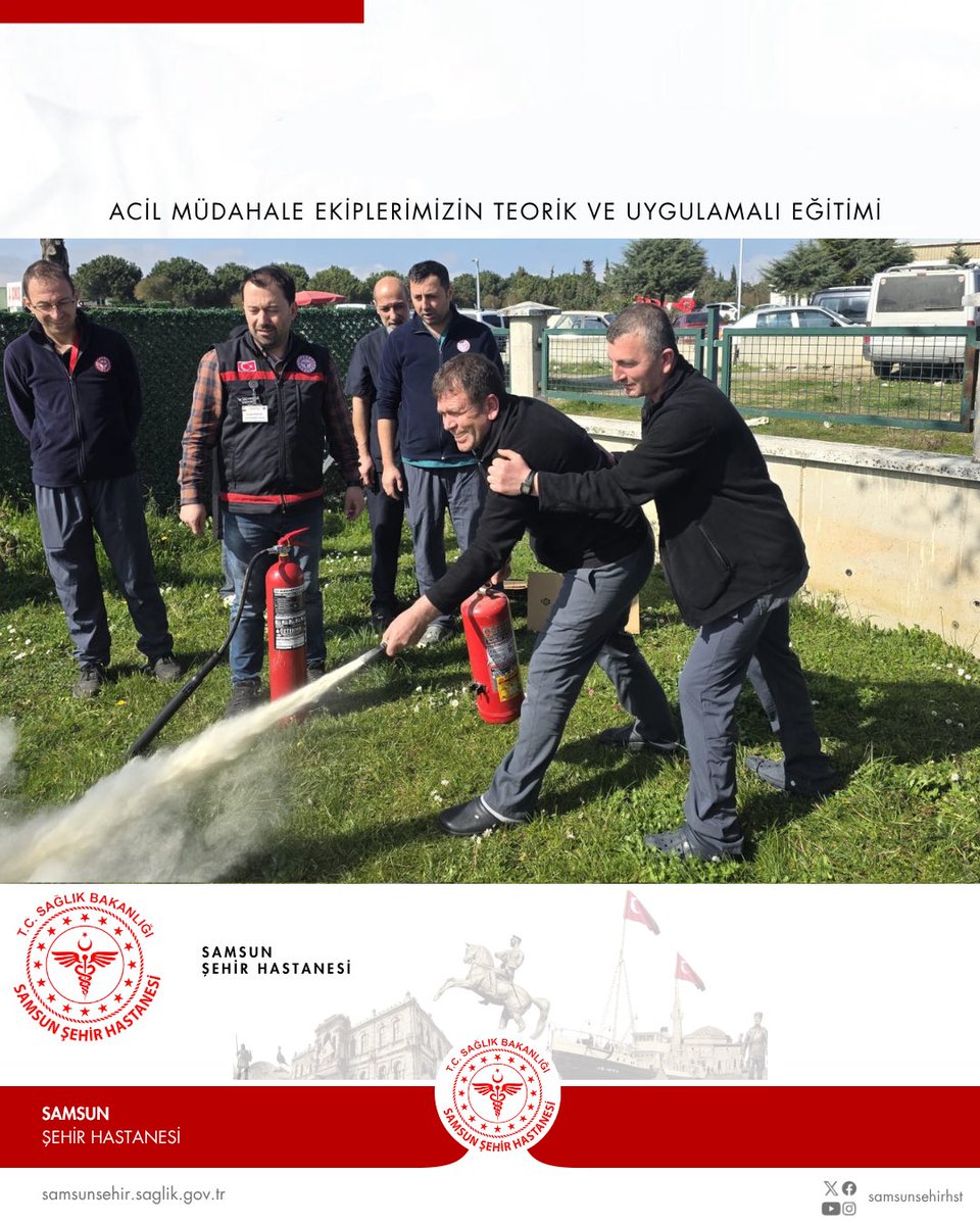 Acil müdahale ekiplerimizin teorik ve uygulamalı eğitimlerini tamamladık.