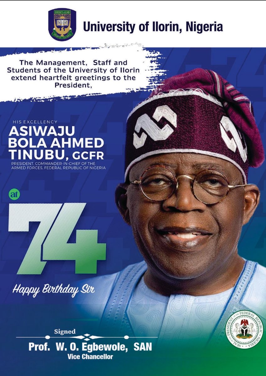 University of Ilorin, Nigeria tweet media