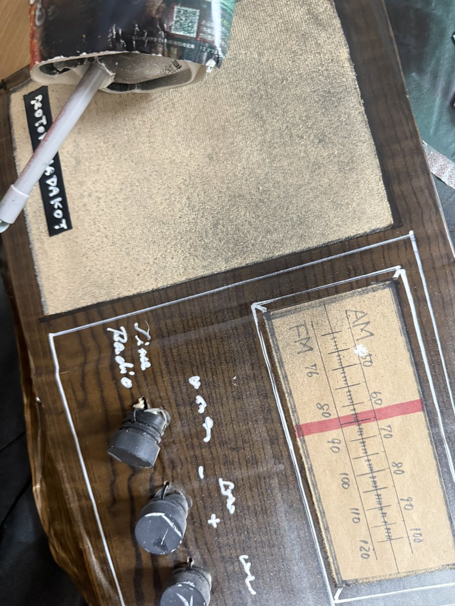 natadecoco99mk's tweet photo. ちなみに、衣装の中の
蛇口　　　➡︎  流し台　の作品
夢うちわ　➡︎ 「あいうえお」の作品
ラジオ　　➡︎ タイムラジオの作品

こんなのも隠れていました✨ https://t.co/f4C3Jg2L3B