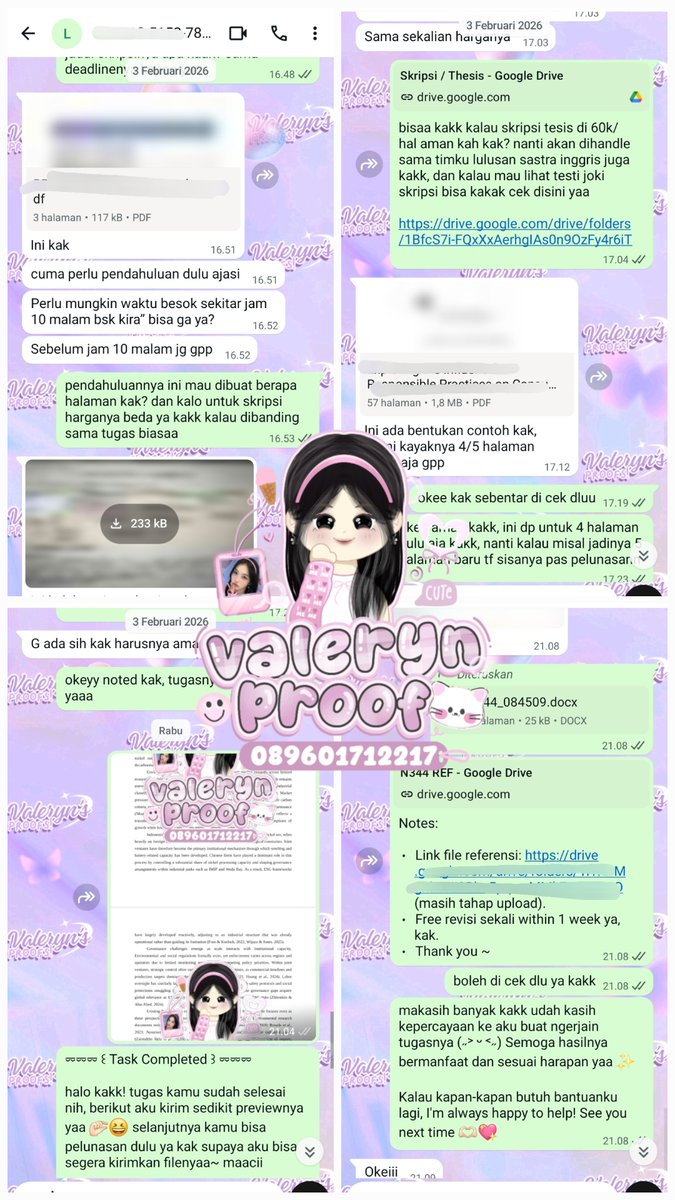 Vale ʚଓ Tutor Bimbingan & Joki Skripsi ; Olah Data tweet media