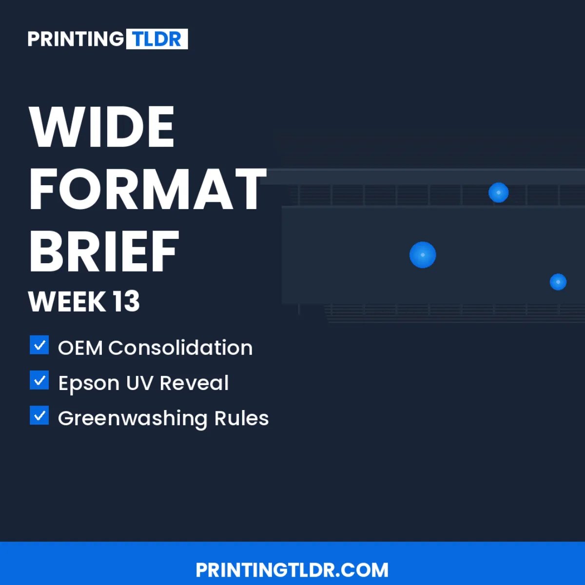 KjellKarlsson's tweet image. 53% of environmental claims in print are vague or misleading. EU enforcement starts September 2026. FESPA just dropped a guide on what to fix before the fines arrive.

printingtldr.com/p/large-format…

#PrintingTLDR #LargeFormat