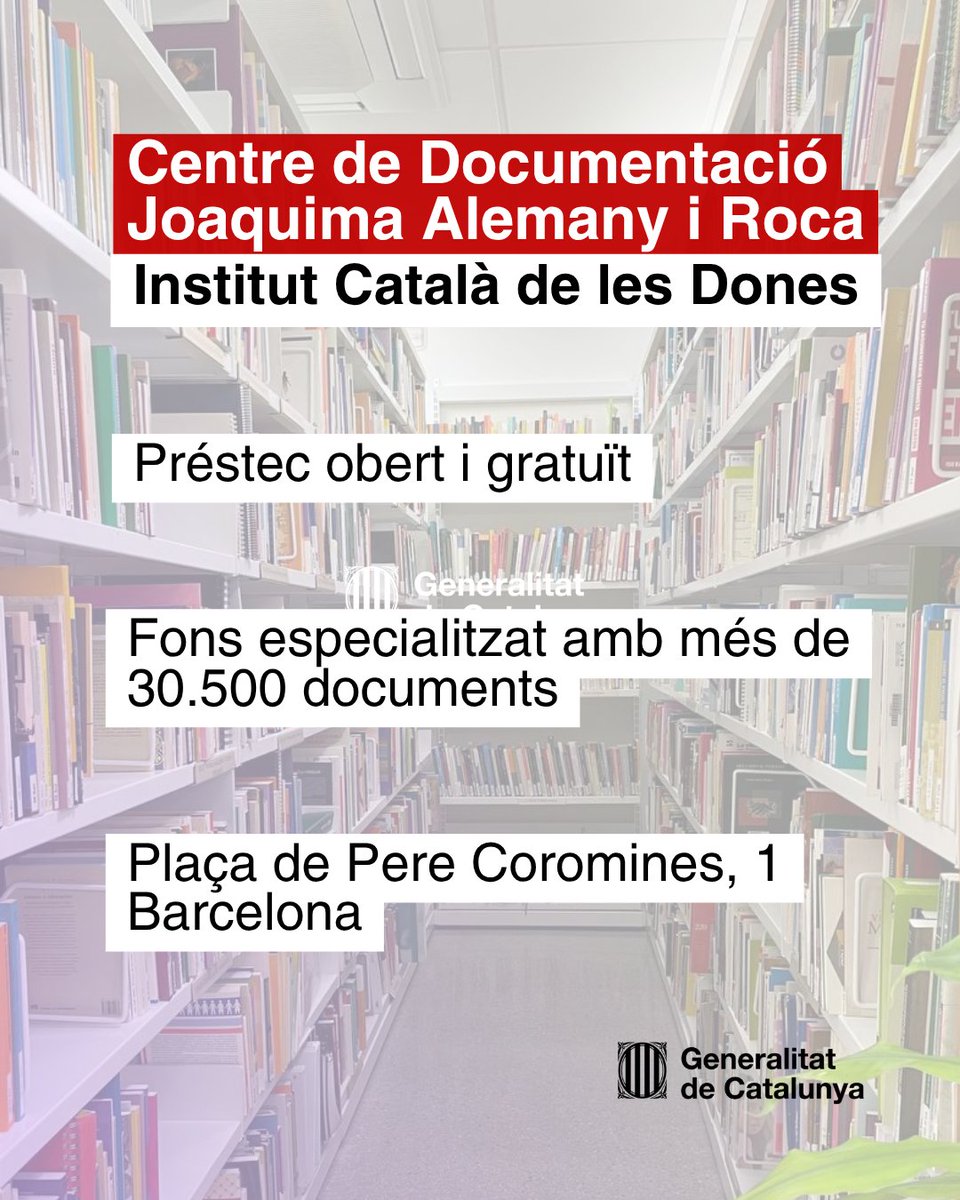 Institut Català de les Dones tweet media