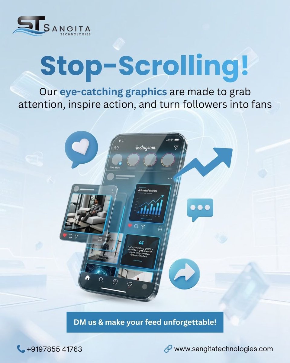 ProvidersSeo's tweet image. ⛔ Stop Scrolling… Start Growing 📈

Your content should do more than just exist-
it should grab attention, drive engagement &amp;amp; convert 💡

If your feed isn’t converting… it’s time to upgrade ⚡

#socialmediamarketing #graphicdesign #instagramgrowth #digitalmarketing #branding