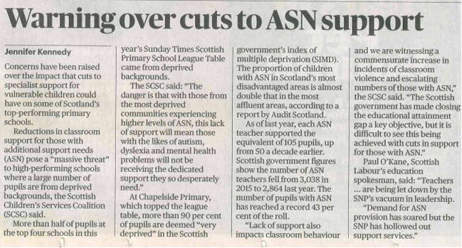 Scottish Children's Services Coalition tweet media