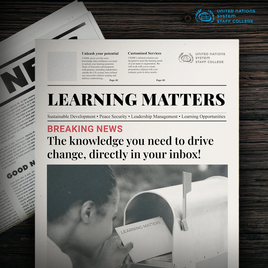 United Nations System Staff College tweet media