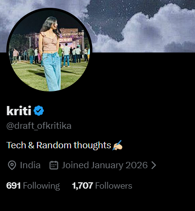 kriti tweet media