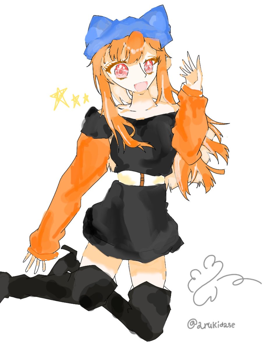 arukidase's tweet photo. #ぴちあーと
＃からぴち
＃えと さん
😻ｷｬｯﾌﾟ🍫🧡 https://t.co/hk5FFYVY5a